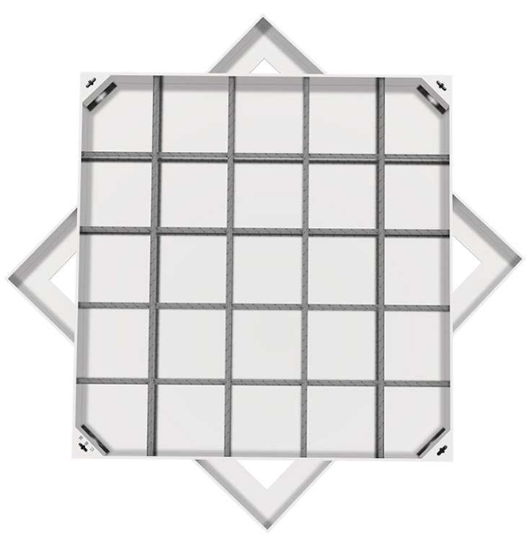 观山湖不锈钢方井展示